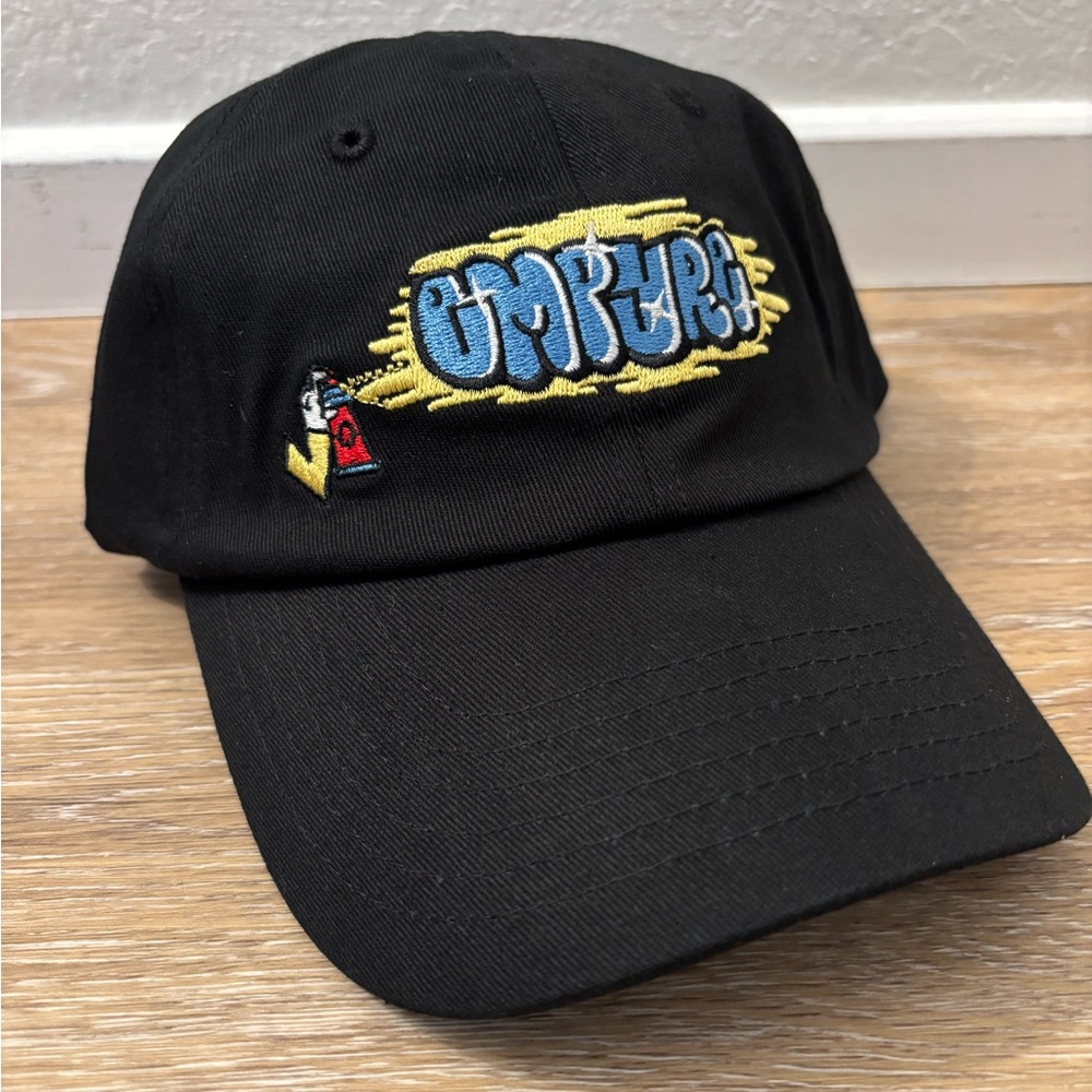 Empyre Spray It Graffiti Dad Hat Strapback Cap Skateboard Sk8 NWT Zumiez Soldout